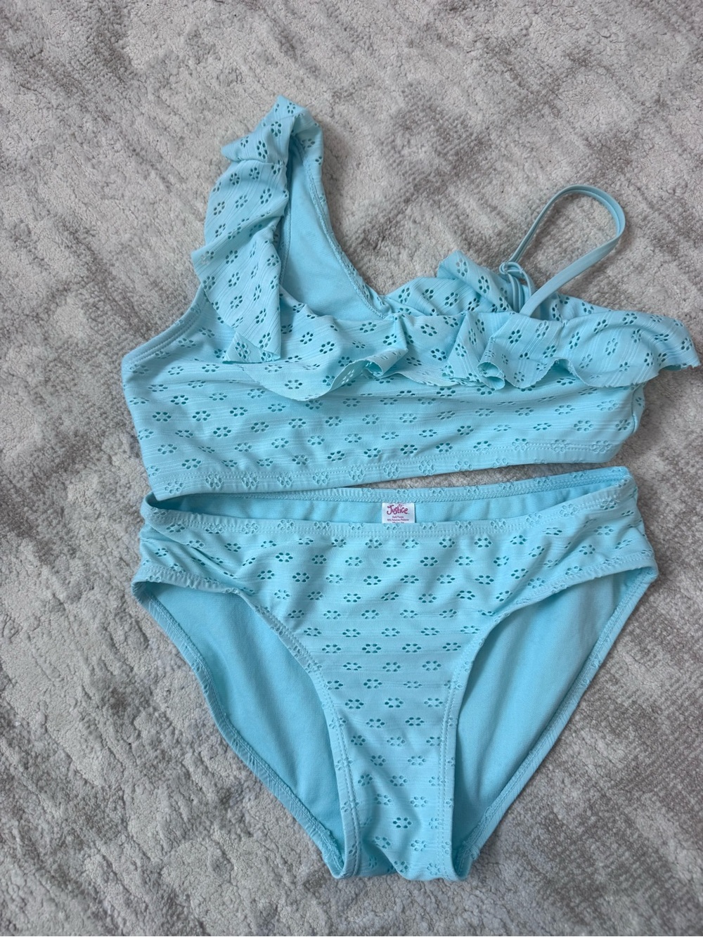 Justice two piece bikini size XL 16/18 like new